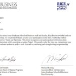 Speaker at The Rice Business School
